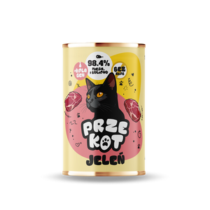 Mokra karma dla kota jeleń