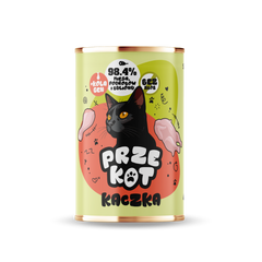 Mokra karma dla kota kaczka
