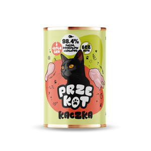 Mokra karma dla kota kaczka