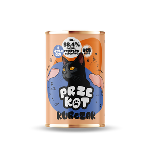 Mokra karma dla kota kurczak