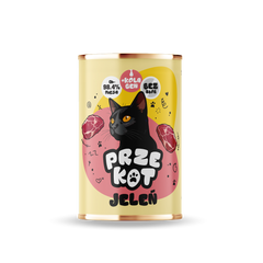 Mokra karma dla kota jeleń