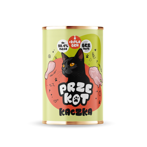 Mokra karma dla kota kaczka